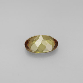 Andalousite multicolore naturelle coupe ovale, 1,63 ct, VS