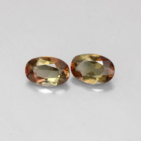 Achetez naturel ct multicolore andalousite gems, coupe ovale, en provenance brésil chez gemselect. en stock, livraison internationale!