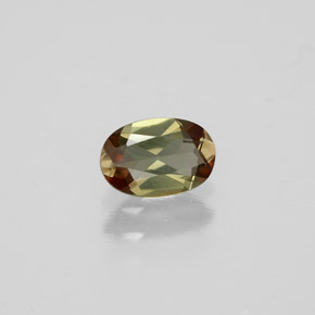 Andalousite Multicolore naturelle Coupe ovale, 0.45 ct, VVS-VS