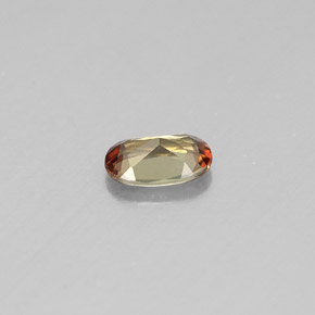Andalousite Multicolore naturelle Coupe ovale, 0.33 ct, VVS-VS