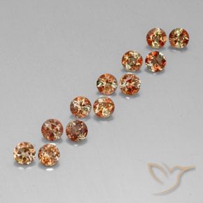 Achetez naturel 3,21ct multicolore andalousite gems, coupe roude, en provenance brésil chez gemselect. en stock, livraison internationale!