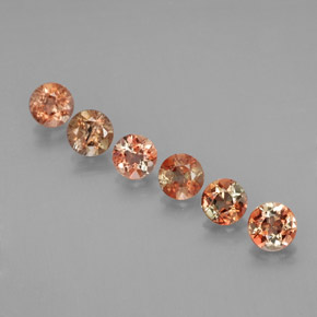 Achetez naturel ct orange andalousite gems, coupe roude, en provenance brésil chez gemselect. en stock, livraison internationale!