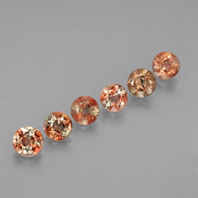 Achetez naturel ct orange andalousite gems, coupe roude, en provenance brésil chez gemselect. en stock, livraison internationale!