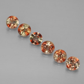 Achetez naturel ct orange andalousite gems, coupe roude, en provenance brésil chez gemselect. en stock, livraison internationale!