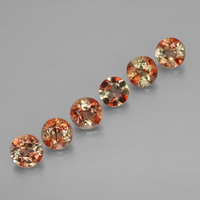 Achetez naturel ct orange andalousite gems, coupe roude, en provenance brésil chez gemselect. en stock, livraison internationale!