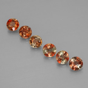 Achetez naturel 1,09ct multicolore andalousite gems, coupe roude, en provenance brésil chez gemselect. en stock, livraison internationale!
