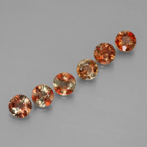 Achetez naturel 1,09ct multicolore andalousite gems, coupe roude, en provenance brésil chez gemselect. en stock, livraison internationale!