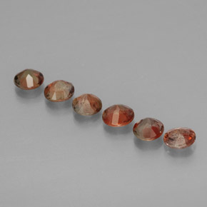 Achetez naturel 1,09ct multicolore andalousite gems, coupe roude, en provenance brésil chez gemselect. en stock, livraison internationale!