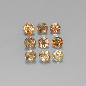 Achetez naturel ct orange andalousite gems, coupe roude, en provenance brésil chez gemselect. en stock, livraison internationale!