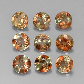 Achetez naturel 1.56ct Multicolore Andalousite gems, Coupe roude, En provenance Brésil chez GemSelect. En stock, livraison internationale!