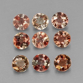 Achetez naturel 1.43ct Multicolore Andalousite gems, Coupe roude, En provenance Brésil chez GemSelect. En stock, livraison internationale!