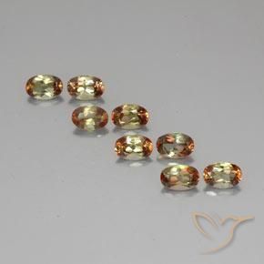 Achetez naturel 4,21ct multicolore andalousite gems, coupe ovale, en provenance brésil chez gemselect. en stock, livraison internationale!