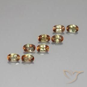 Achetez naturel 4,21ct multicolore andalousite gems, coupe ovale, en provenance brésil chez gemselect. en stock, livraison internationale!