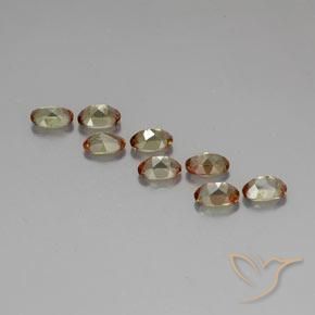Achetez naturel 4,21ct multicolore andalousite gems, coupe ovale, en provenance brésil chez gemselect. en stock, livraison internationale!