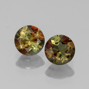 Achetez naturel ct multicolore andalousite gems, coupe roude, en provenance brésil chez gemselect. en stock, livraison internationale!