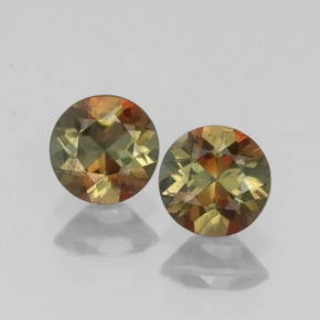 Achetez naturel ct multicolore andalousite gems, coupe roude, en provenance brésil chez gemselect. en stock, livraison internationale!