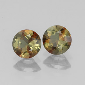 Achetez naturel ct multicolore andalousite gems, coupe roude, en provenance brésil chez gemselect. en stock, livraison internationale!