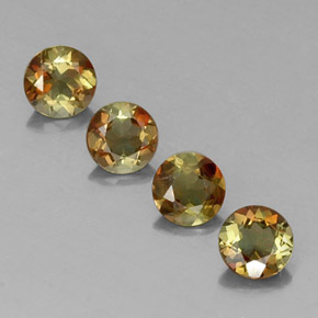 Achetez naturel ct Orange brunâtre Andalousite gems, Coupe roude, En provenance Brésil chez GemSelect. En stock, livraison internationale!