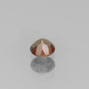 Andalousite multicolore naturelle coupe roude, 0,22 ct, VS