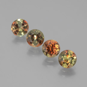 Achetez naturel ct multicolore andalousite gems, coupe roude, en provenance brésil chez gemselect. en stock, livraison internationale!