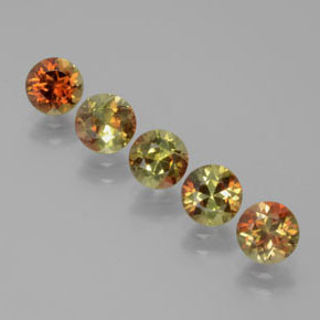 Achetez naturel ct multicolore andalousite gems, coupe roude, en provenance brésil chez gemselect. en stock, livraison internationale!