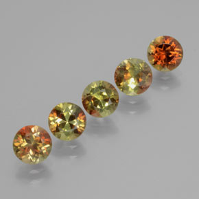 Achetez naturel ct multicolore andalousite gems, coupe roude, en provenance brésil chez gemselect. en stock, livraison internationale!