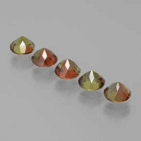 Achetez naturel ct multicolore andalousite gems, coupe roude, en provenance brésil chez gemselect. en stock, livraison internationale!
