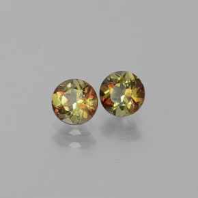 Achetez naturel ct multicolore andalousite gems, coupe roude, en provenance brésil chez gemselect. en stock, livraison internationale!