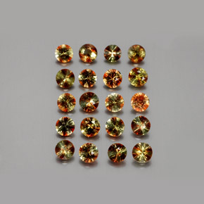 Achetez naturel 3,36ct multicolore andalousite gems, coupe roude, en provenance brésil chez gemselect. en stock, livraison internationale!
