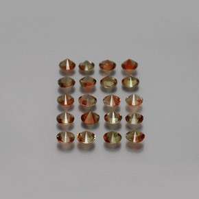Achetez naturel 3,36ct multicolore andalousite gems, coupe roude, en provenance brésil chez gemselect. en stock, livraison internationale!