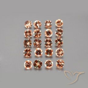 3.53ctw Naturel Multicolore Andalousite, Tour, VS