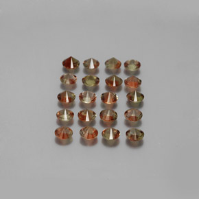 Achetez naturel ct multicolore andalousite gems, coupe roude, en provenance brésil chez gemselect. en stock, livraison internationale!