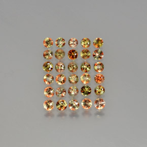 Achetez naturel ct multicolore andalousite gems, coupe roude, en provenance brésil chez gemselect. en stock, livraison internationale!