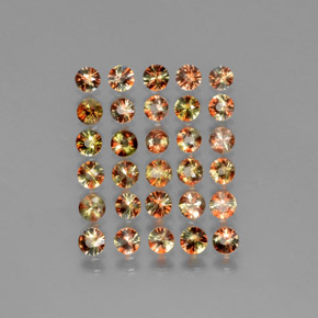 Achetez naturel 3,35ct multicolore andalousite gems, coupe roude, en provenance brésil chez gemselect. en stock, livraison internationale!