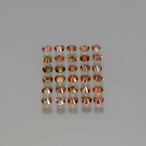 Achetez naturel 3,35ct multicolore andalousite gems, coupe roude, en provenance brésil chez gemselect. en stock, livraison internationale!