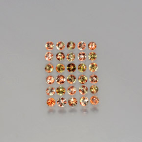 Achetez naturel 2,55ct multicolore andalousite gems, coupe roude, en provenance brésil chez gemselect. en stock, livraison internationale!