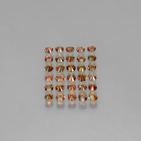Achetez naturel 2,55ct multicolore andalousite gems, coupe roude, en provenance brésil chez gemselect. en stock, livraison internationale!