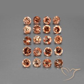 3.76ctw Naturel Multicolore Andalousite, Tour, VS