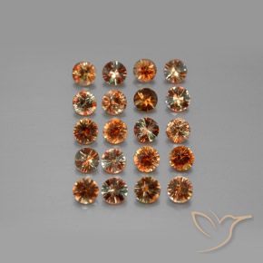 3.49ctw Naturel Multicolore Andalousite, Tour, VS