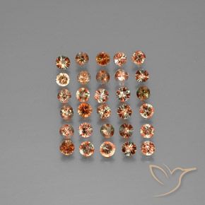 3.67ctw Naturel Multicolore Andalousite, Tour, VS
