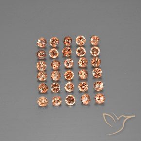 3.76ctw Naturel Multicolore Andalousite, Tour, VS