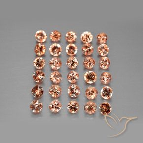 3.81ctw Naturel Multicolore Andalousite, Tour, VS