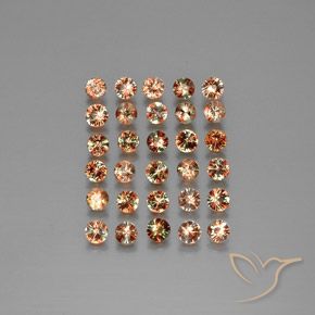 3.70ctw Naturel Multicolore Andalousite, Tour, VS