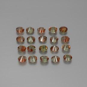 Achetez naturel 2,47ct multicolore andalousite gems, coupe roude, en provenance brésil chez gemselect. en stock, livraison internationale!