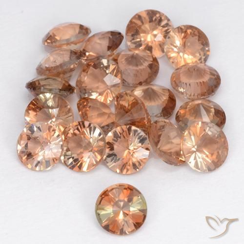 3.11ctw Naturel Multicolore Andalousite, Tour, VS