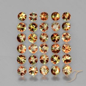 Achetez naturel 3,40ct multicolore andalousite gems, coupe roude, en provenance brésil chez gemselect. en stock, livraison internationale!