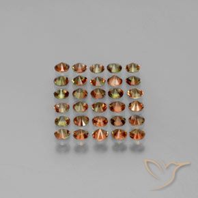 Achetez naturel 3,40ct multicolore andalousite gems, coupe roude, en provenance brésil chez gemselect. en stock, livraison internationale!