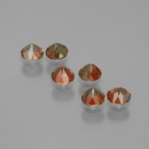 Achetez naturel 1.17ct Multicolore Andalousite gems, Coupe roude, En provenance Brésil chez GemSelect. En stock, livraison internationale!