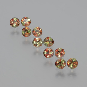 Achetez naturel ct multicolore andalousite gems, coupe roude, en provenance brésil chez gemselect. en stock, livraison internationale!