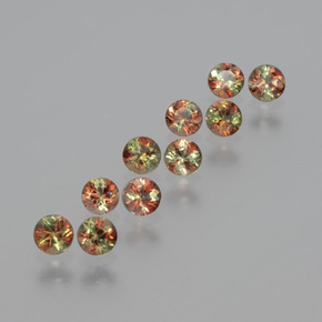 Achetez naturel ct multicolore andalousite gems, coupe roude, en provenance brésil chez gemselect. en stock, livraison internationale!
